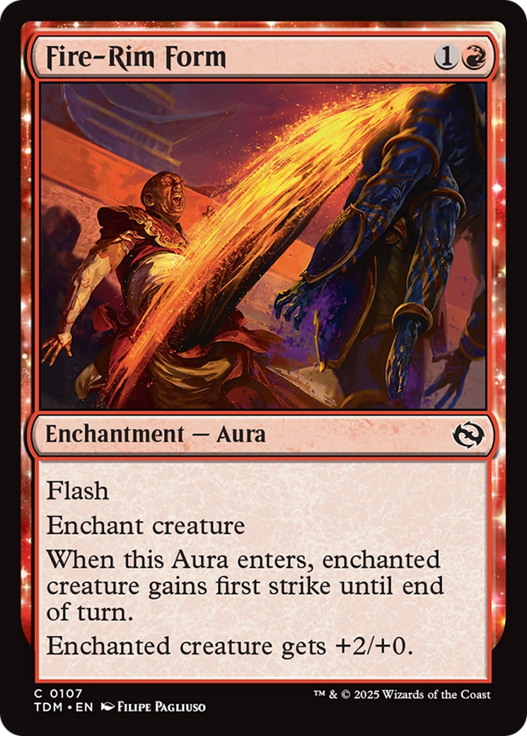 Fire-Rim Form [Tarkir: Dragonstorm] - Magic: The Gathering - Card Brawlers | Quebec | Canada |