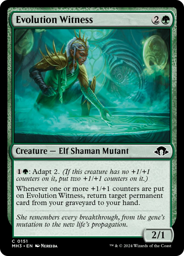 Evolution Witness [Modern Horizons 3] - Magic: The Gathering - Card Brawlers | Quebec | Canada |