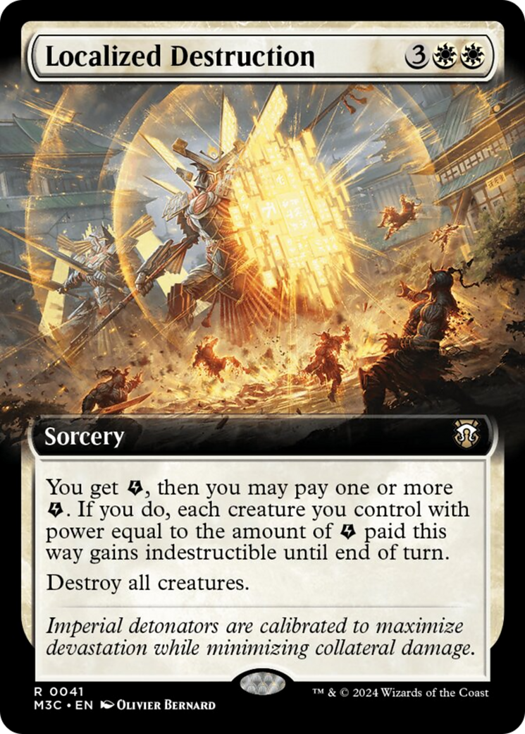 Localized Destruction (Extended Art) [Modern Horizons 3 Commander] - Magic: The Gathering - Card Brawlers | Quebec | Canada |