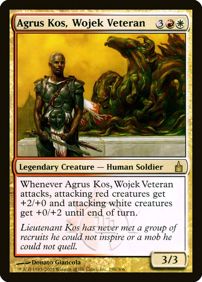 Agrus Kos, Wojek Veteran [Ravnica: City of Guilds] - Magic: The Gathering - Card Brawlers | Quebec | Canada |
