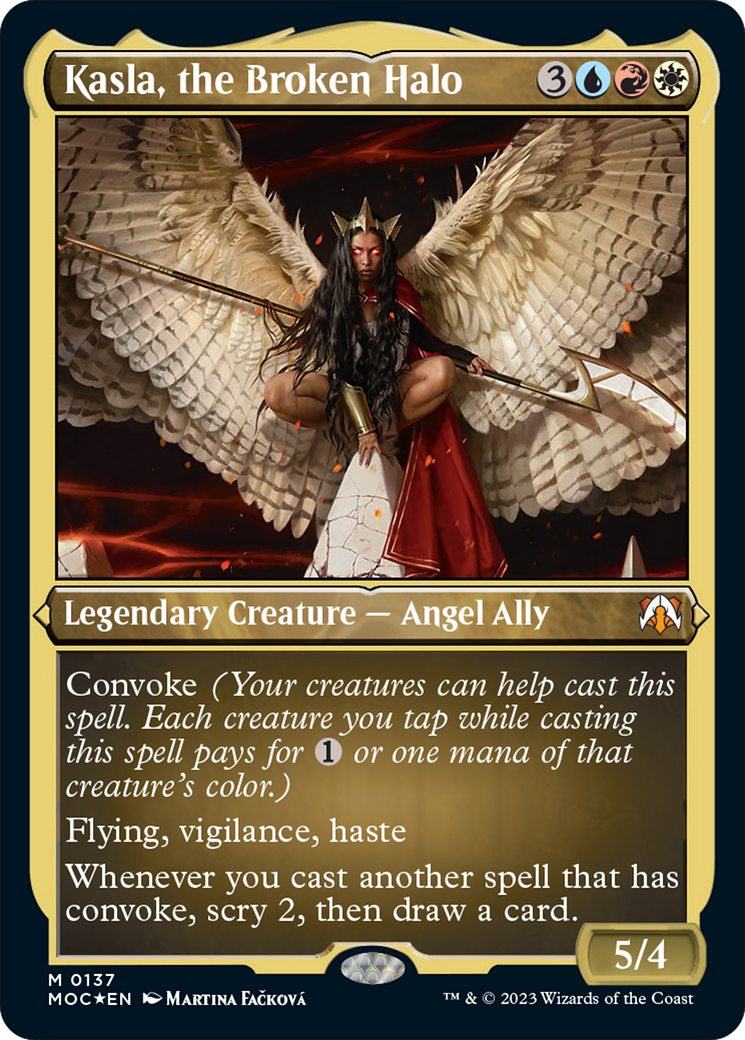 Kasla, the Broken Halo (Display Commander) [March of the Machine Commander] - Magic: The Gathering - Card Brawlers | Quebec | Canada |