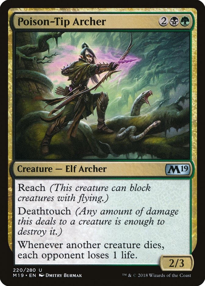 Poison-Tip Archer [Core Set 2019] - Magic: The Gathering - Card Brawlers | Quebec | Canada |