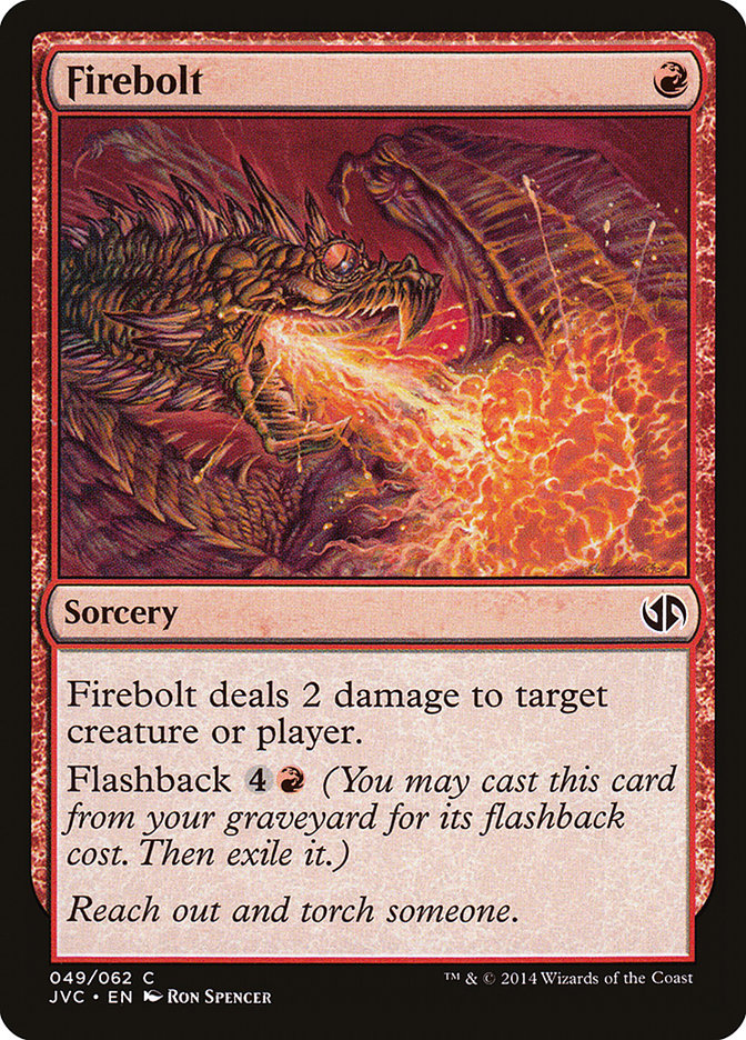 Firebolt [Duel Decks Anthology] - Magic: The Gathering - Card Brawlers | Quebec | Canada |