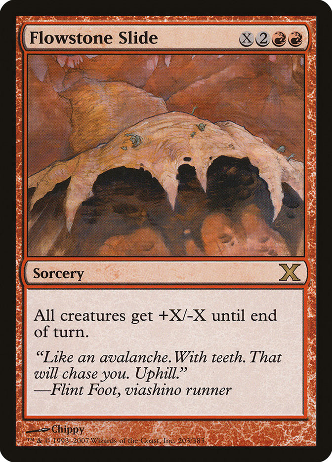 Flowstone Slide [Tenth Edition] - Magic: The Gathering - Card Brawlers | Quebec | Canada |