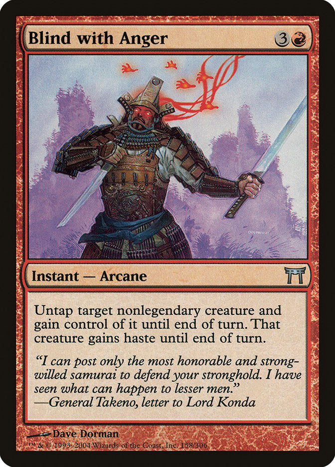 Blind with Anger [Champions of Kamigawa] - Magic: The Gathering - Card Brawlers | Quebec | Canada |