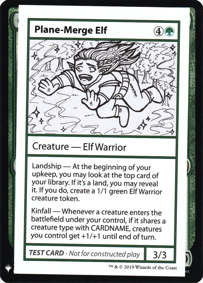 Plane-Merge Elf [Mystery Booster Playtest Cards] - Magic: The Gathering - Card Brawlers | Quebec | Canada |