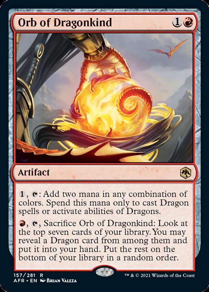 Orb of Dragonkind [Dungeons & Dragons: Adventures in the Forgotten Realms] - Magic: The Gathering - Card Brawlers | Quebec | Canada |