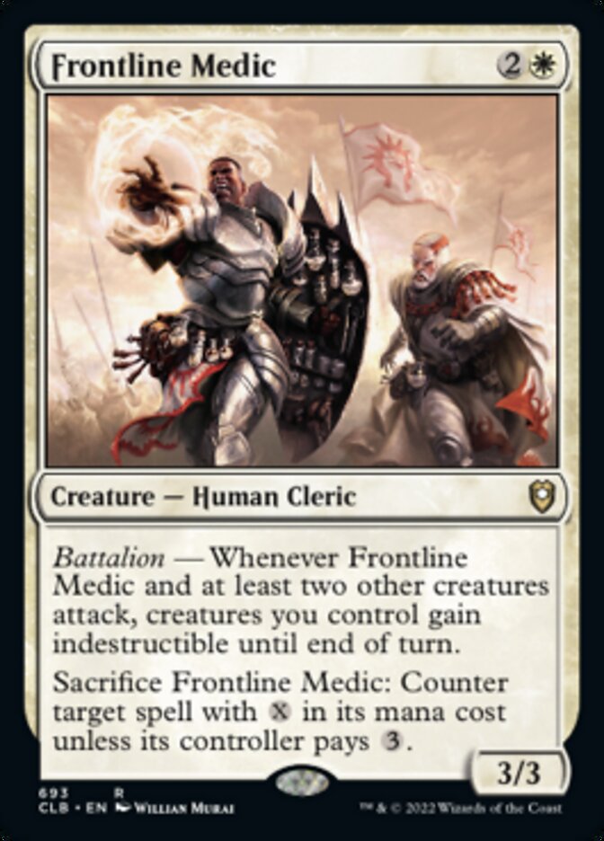 Frontline Medic [Commander Legends: Battle for Baldur's Gate] - Magic: The Gathering - Card Brawlers | Quebec | Canada |