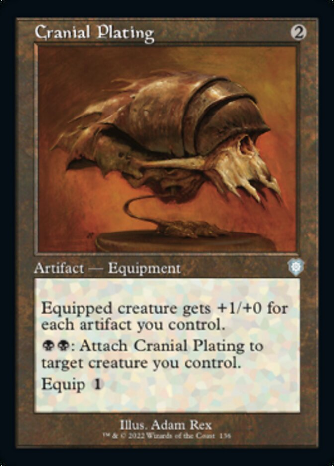 Cranial Plating (Retro) [The Brothers' War Commander] - Magic: The Gathering - Card Brawlers | Quebec | Canada |