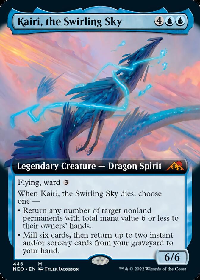 Kairi, the Swirling Sky (Extended Art) [Kamigawa: Neon Dynasty] - Magic: The Gathering - Card Brawlers | Quebec | Canada |