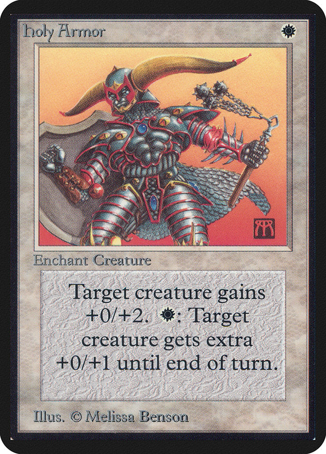 Holy Armor [Alpha Edition] - Magic: The Gathering - Card Brawlers | Quebec | Canada |