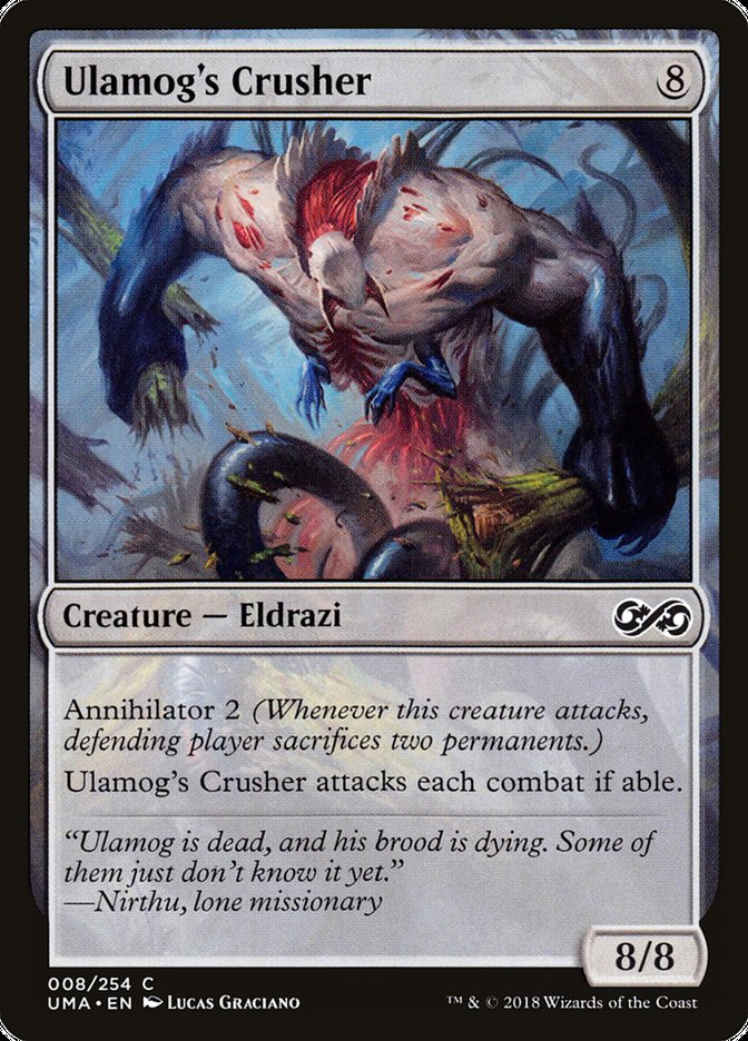 Ulamog's Crusher [Ultimate Masters] - Magic: The Gathering - Card Brawlers | Quebec | Canada |