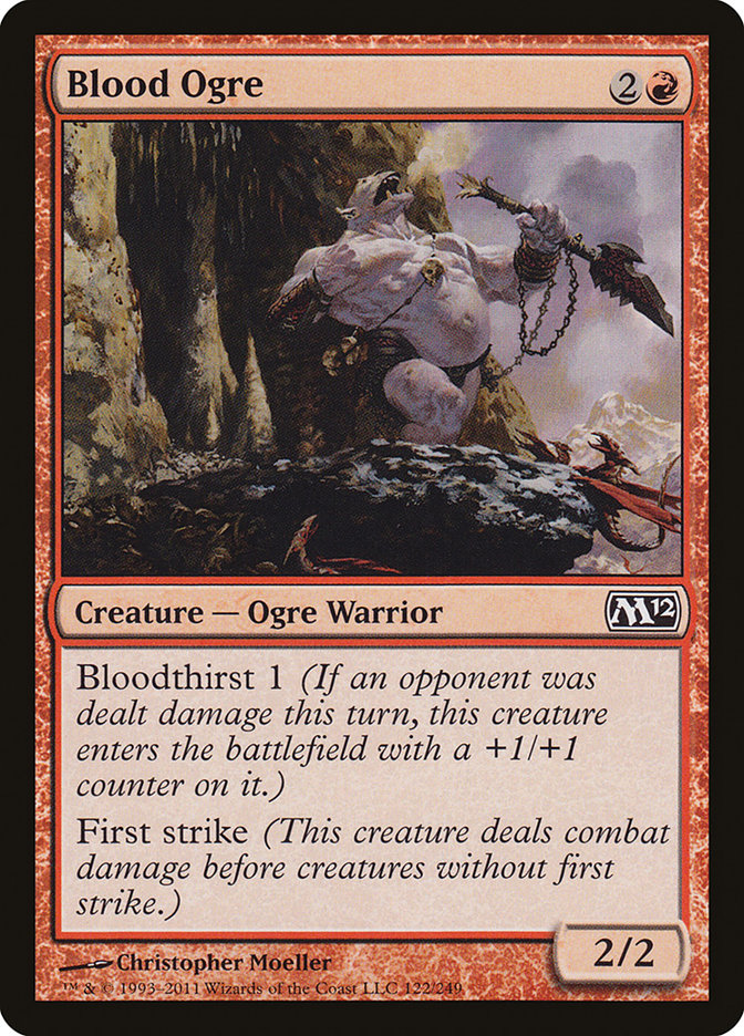Blood Ogre [Magic 2012] - Magic: The Gathering - Card Brawlers | Quebec | Canada |