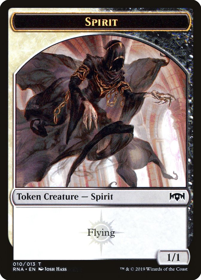 Spirit Token [Ravnica Allegiance Tokens] - Magic: The Gathering - Card Brawlers | Quebec | Canada |