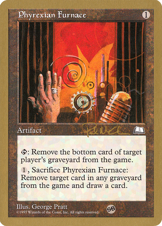 Phyrexian Furnace (Paul McCabe) (SB) [World Championship Decks 1997] - Magic: The Gathering - Card Brawlers | Quebec | Canada |