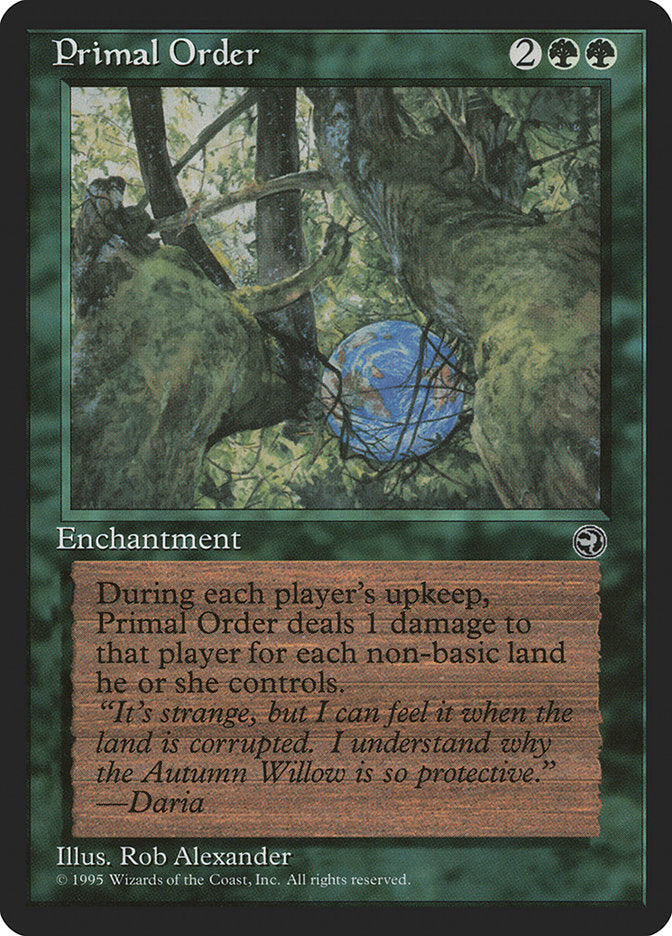 Primal Order [Homelands] - Magic: The Gathering - Card Brawlers | Quebec | Canada |