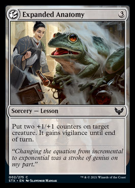Expanded Anatomy [Strixhaven: School of Mages] - Magic: The Gathering - Card Brawlers | Quebec | Canada |