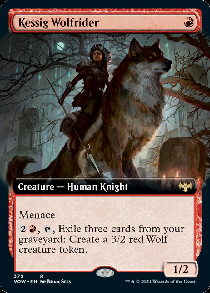 Kessig Wolfrider (Extended Art) [Innistrad: Crimson Vow] - Magic: The Gathering - Card Brawlers | Quebec | Canada |