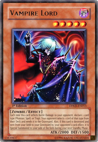 Vampire Lord [DPKB-EN013] Rare - Yu-Gi-Oh! - Card Brawlers | Quebec | Canada |