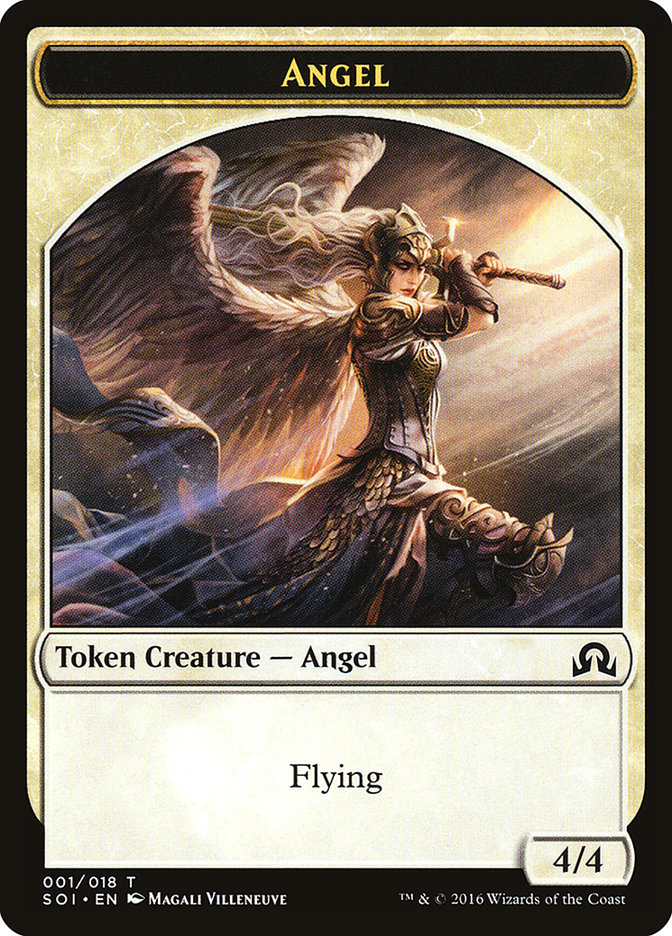 Angel Token [Shadows over Innistrad Tokens] - Magic: The Gathering - Card Brawlers | Quebec | Canada |