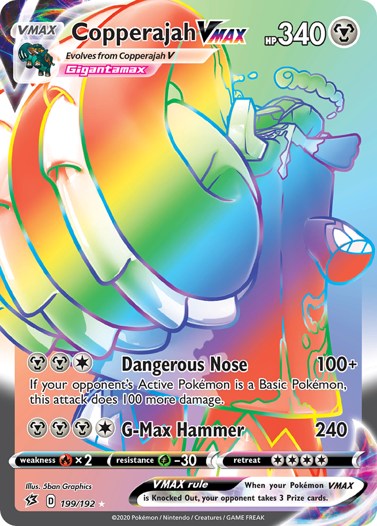 Copperajah VMAX (199/192) [Sword & Shield: Rebel Clash] - Pokémon - Card Brawlers | Quebec | Canada |
