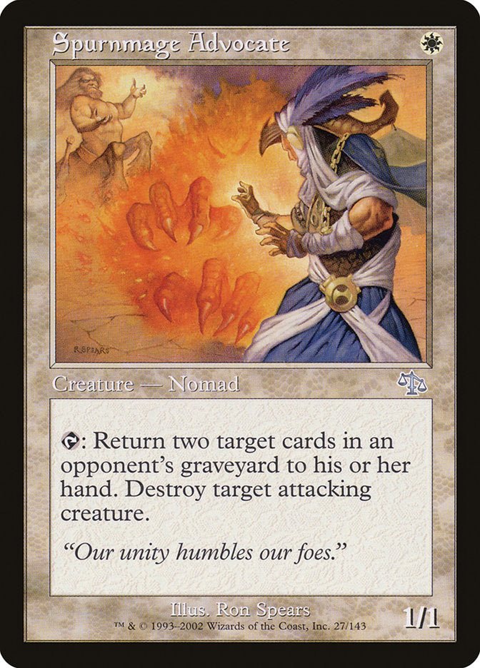 Spurnmage Advocate [Judgment] - Magic: The Gathering - Card Brawlers | Quebec | Canada |