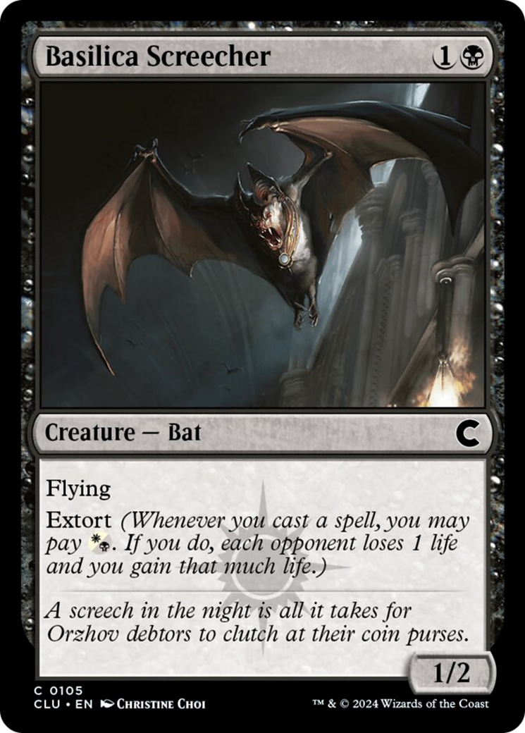 Basilica Screecher [Ravnica: Clue Edition] - Magic: The Gathering - Card Brawlers | Quebec | Canada |