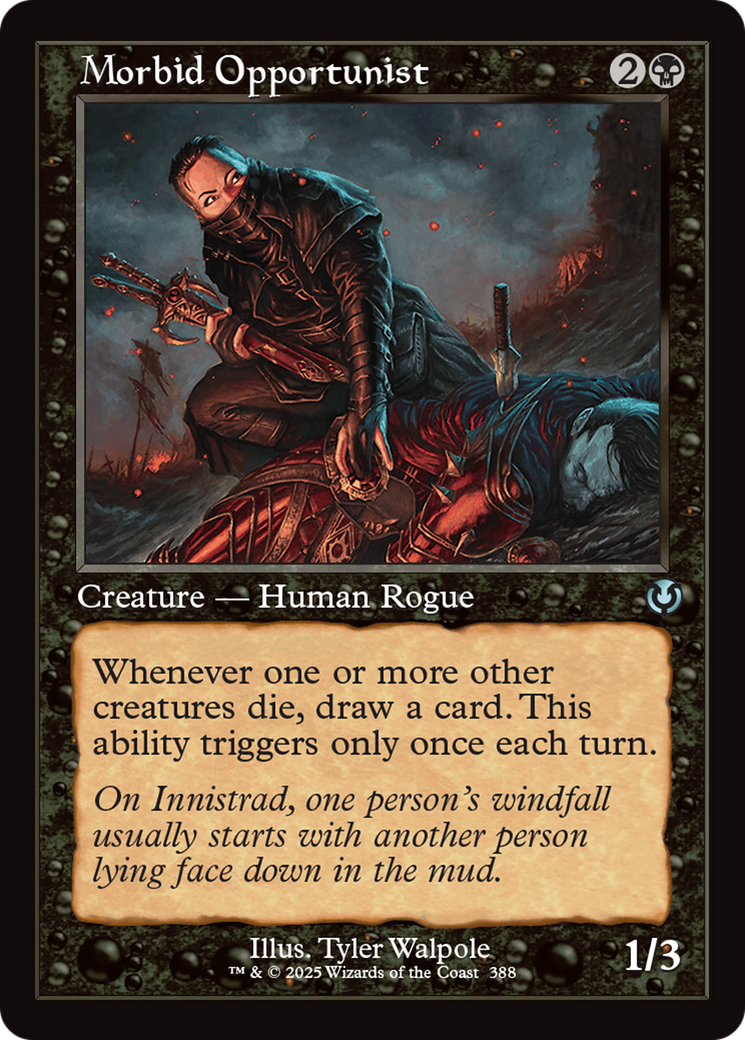 Morbid Opportunist (Retro Frame) [Innistrad Remastered] - Magic: The Gathering - Card Brawlers | Quebec | Canada |