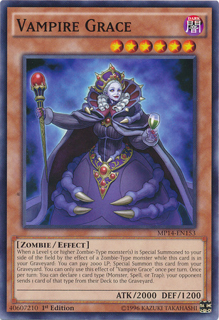 Vampire Grace [MP14-EN153] Common - Yu-Gi-Oh! - Card Brawlers | Quebec | Canada |