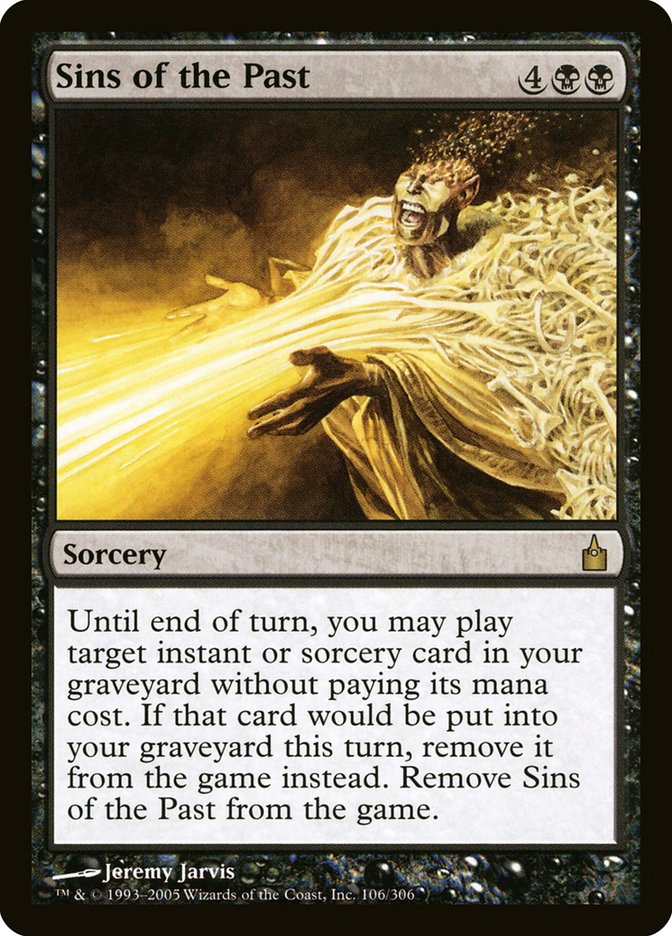 Sins of the Past [Ravnica: City of Guilds] - Magic: The Gathering - Card Brawlers | Quebec | Canada |