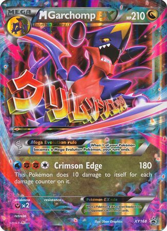 M Garchomp EX (XY168) (Jumbo Card) [XY: Black Star Promos] - Pokémon - Card Brawlers | Quebec | Canada |