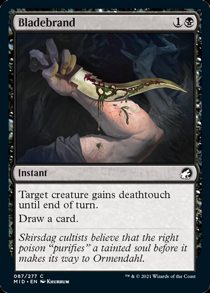 Bladebrand [Innistrad: Midnight Hunt] - Magic: The Gathering - Card Brawlers | Quebec | Canada |