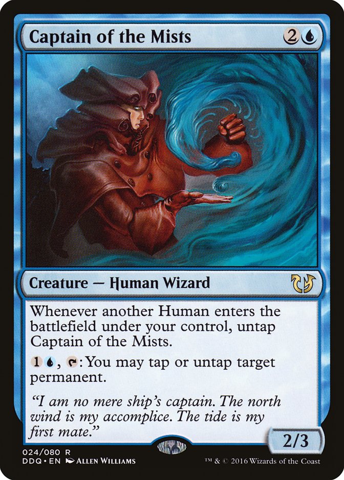 Captain of the Mists [Duel Decks: Blessed vs. Cursed] - Magic: The Gathering - Card Brawlers | Quebec | Canada |
