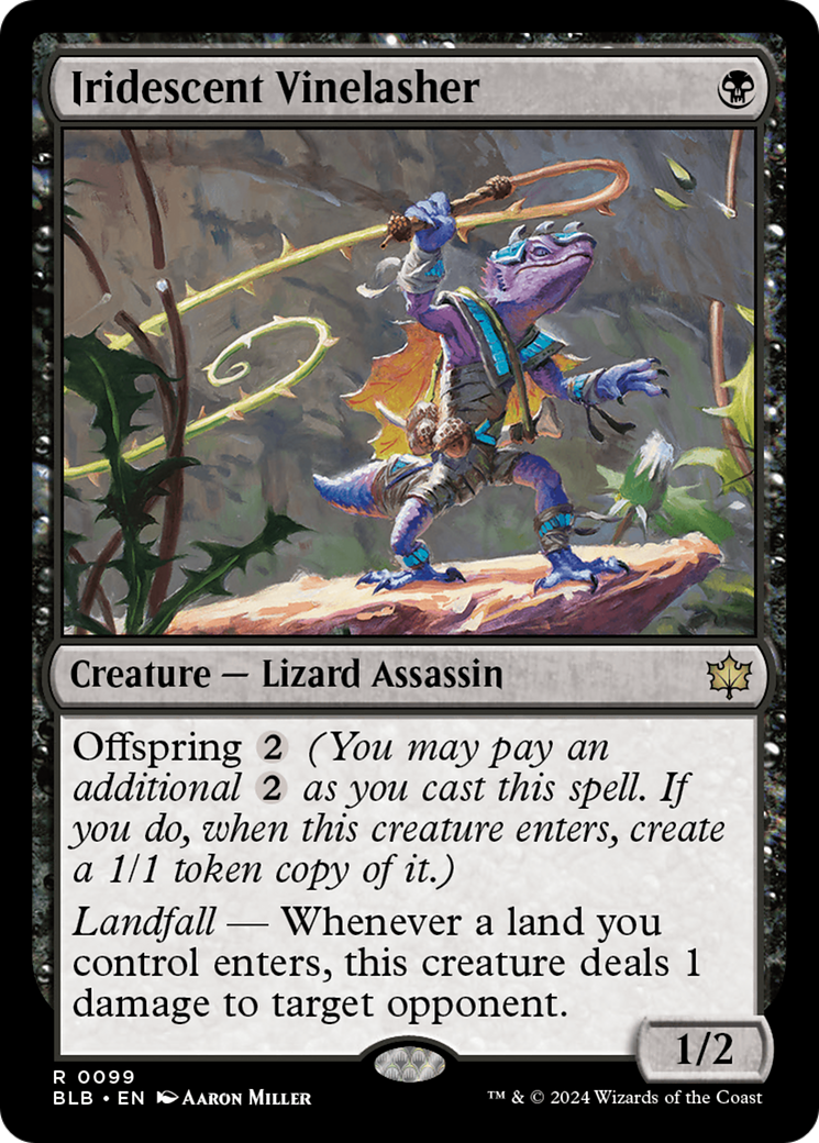 Iridescent Vinelasher [Bloomburrow] - Magic: The Gathering - Card Brawlers | Quebec | Canada |