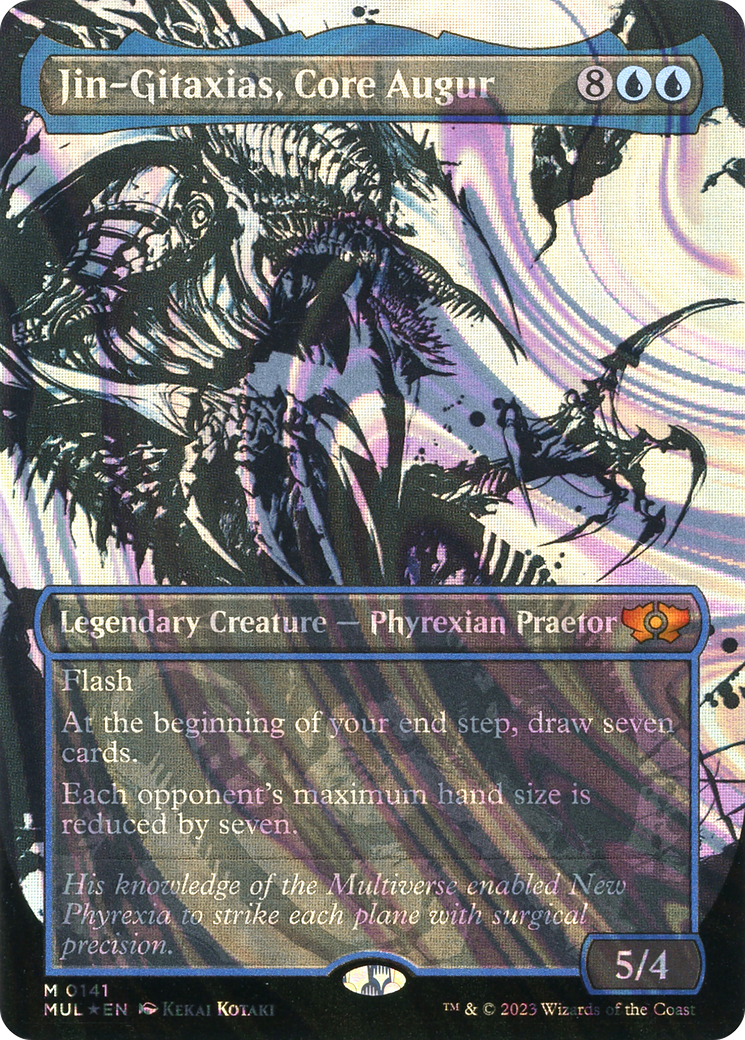 Jin-Gitaxias, Core Augur (Halo Foil) [Multiverse Legends] - Magic: The Gathering - Card Brawlers | Quebec | Canada |