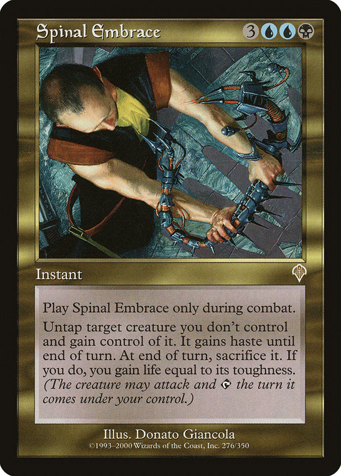 Spinal Embrace [Invasion] - Magic: The Gathering - Card Brawlers | Quebec | Canada |
