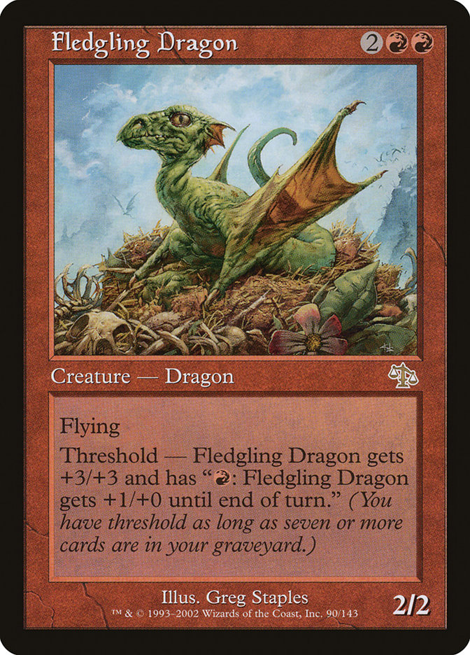 Fledgling Dragon [Judgment] - Magic: The Gathering - Card Brawlers | Quebec | Canada |