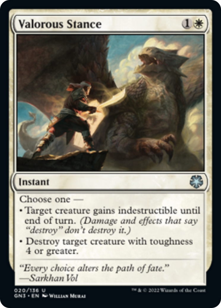 Valorous Stance [Game Night: Free-for-All] - Magic: The Gathering - Card Brawlers | Quebec | Canada |