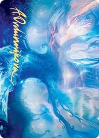 The World Tree Art Card (Gold-Stamped Signature) [Kaldheim Art Series] - Magic: The Gathering - Card Brawlers | Quebec | Canada |