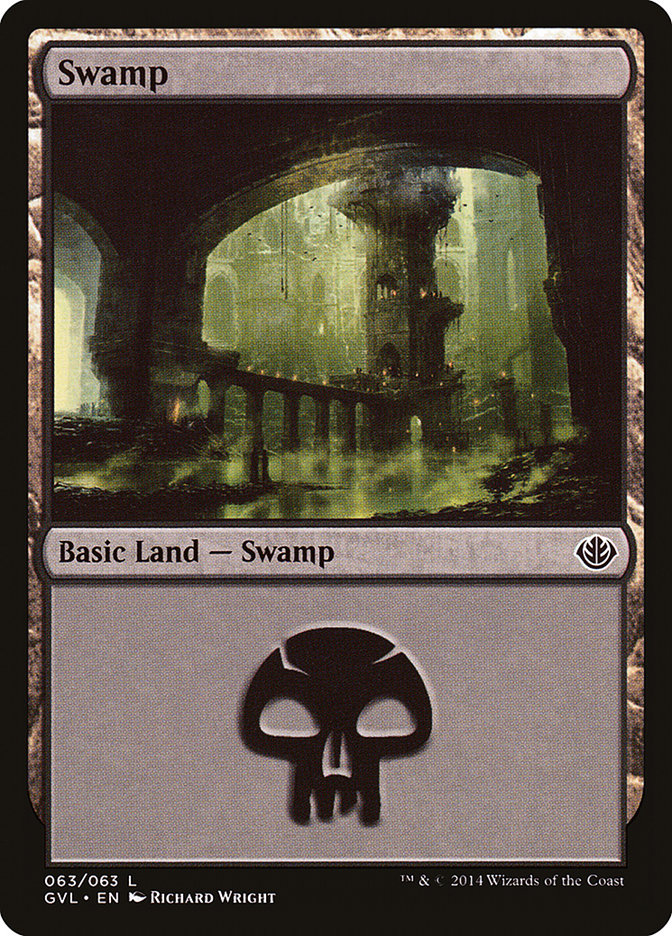 Swamp (63) (Garruk vs. Liliana) [Duel Decks Anthology] - Magic: The Gathering - Card Brawlers | Quebec | Canada |