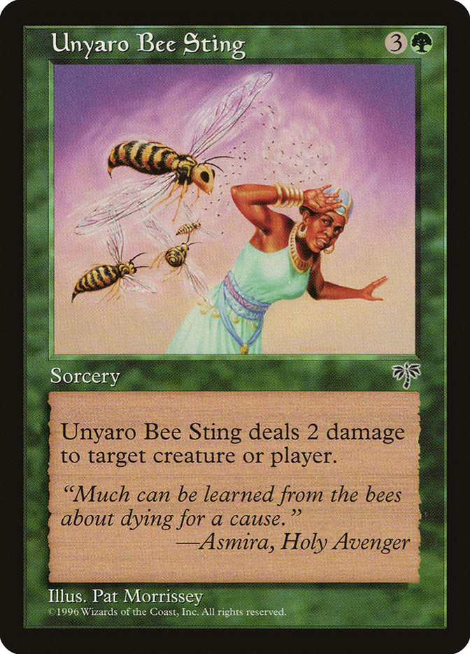 Unyaro Bee Sting [Mirage] - Magic: The Gathering - Card Brawlers | Quebec | Canada |