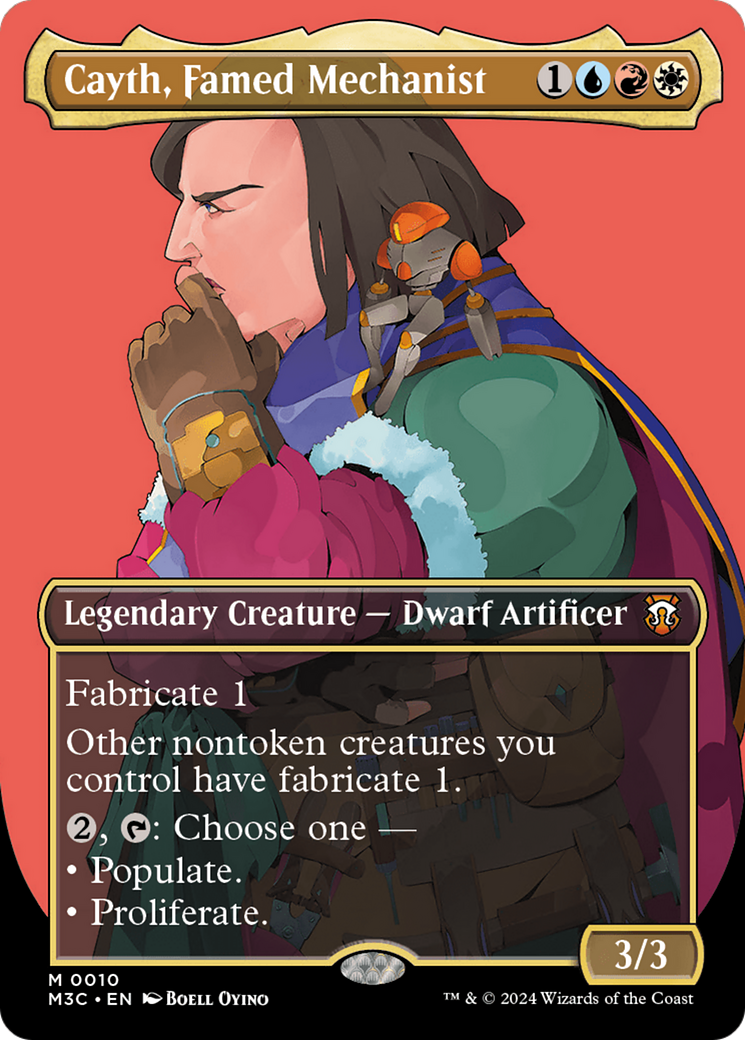 Cayth, Famed Mechanist (Borderless) [Modern Horizons 3 Commander] - Magic: The Gathering - Card Brawlers | Quebec | Canada |