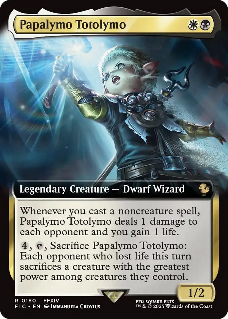 Papalymo Totolymo (Extended Art) [FINAL FANTASY Commander] - Magic: The Gathering - Card Brawlers | Quebec | Canada |