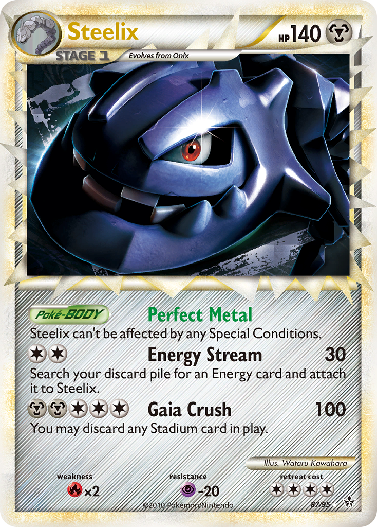 Steelix (87/95) [HeartGold & SoulSilver: Unleashed] - Pokémon - Card Brawlers | Quebec | Canada |