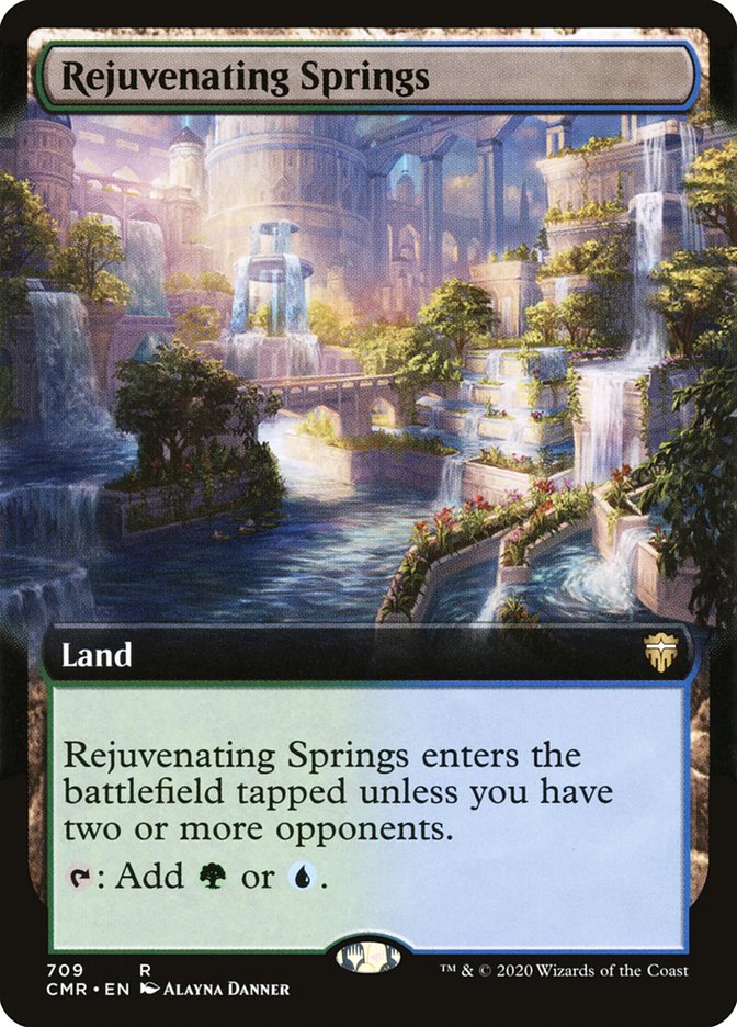 Rejuvenating Springs (Extended Art) [Commander Legends] - Magic: The Gathering - Card Brawlers | Quebec | Canada |