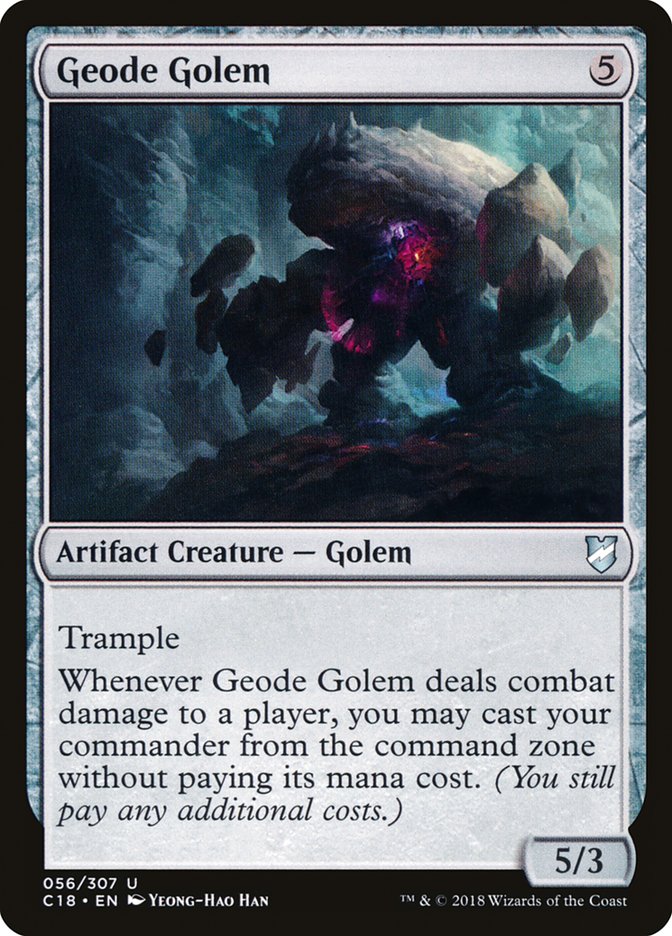 Geode Golem [Commander 2018] - Magic: The Gathering - Card Brawlers | Quebec | Canada |