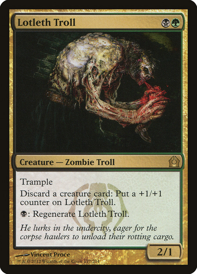 Lotleth Troll [Return to Ravnica] - Magic: The Gathering - Card Brawlers | Quebec | Canada |