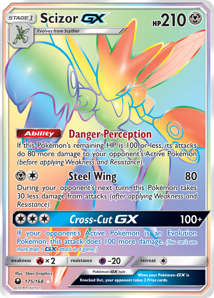 Scizor GX (175/168) [Sun & Moon: Celestial Storm] - Pokémon - Card Brawlers | Quebec | Canada |