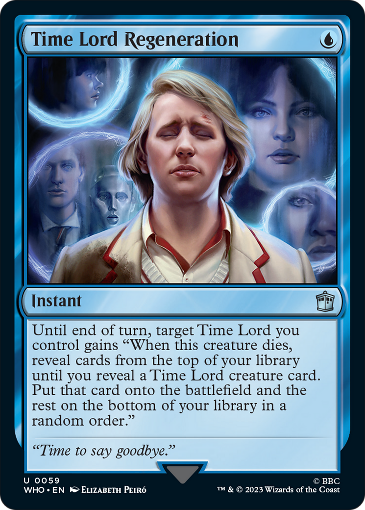 Time Lord Regeneration [Doctor Who] - Magic: The Gathering - Card Brawlers | Quebec | Canada |