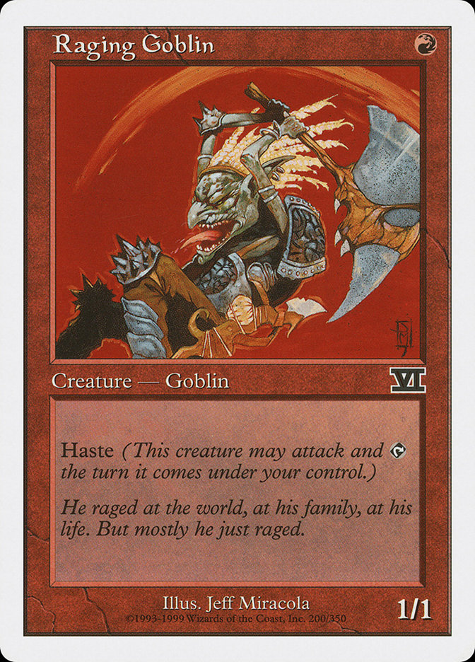 Raging Goblin [Classic Sixth Edition] - Magic: The Gathering - Card Brawlers | Quebec | Canada |